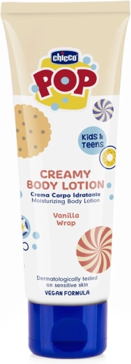 Chicco Pop κρεμώδες γαλάκτωμα σώματος με άρωμα βανίλιας 150 ml
