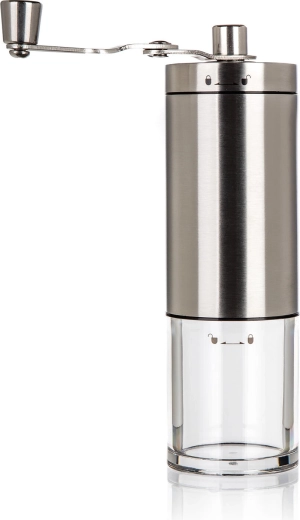 Χειροκίνητος μύλος καφέ AKCENT από ανοξείδωτο ατσάλι 18 cm