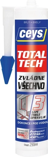 Καθολική κόλλα και στεγανωτικό 290 ml CEYS TOTAL TECH λευκό