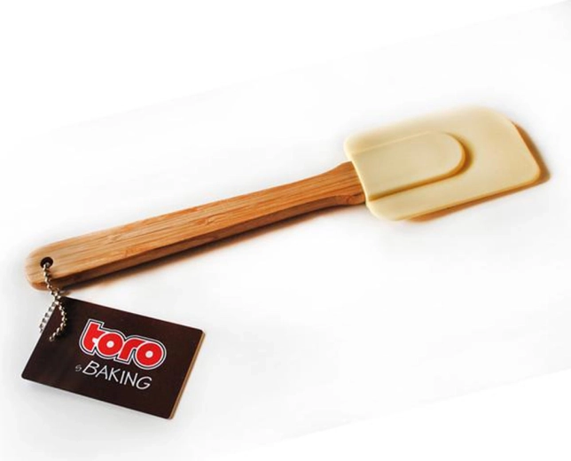 Σιλικονούχα σπάτουλα ζύμης TORO Bamboo