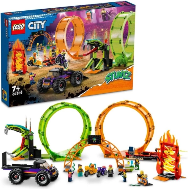 LEGO® City 60339 Ακροβατικό διπλό λούπινγκ