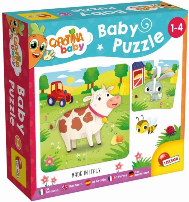 Carotina baby puzzle φάρμα