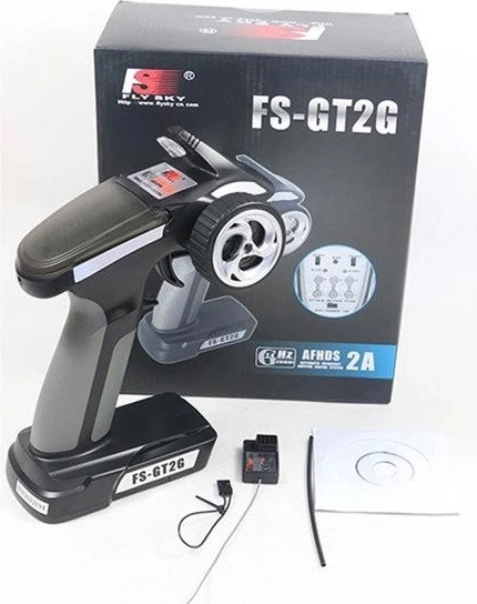 Πομπός FlySky GT2G και δέκτης FS-A3 σετ, 3 κανάλια AFHDS