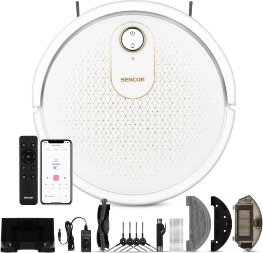Ρομποτική σκούπα Sencor SRV 4550WH