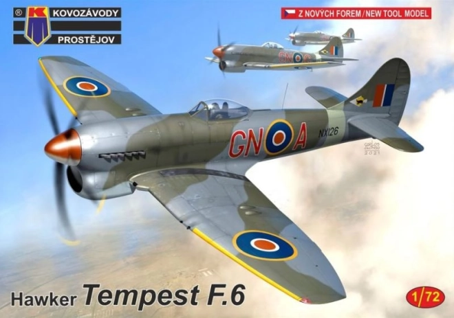 Μοντέλο αεροσκάφους Tempest F.6 σε κλίμακα 1/72