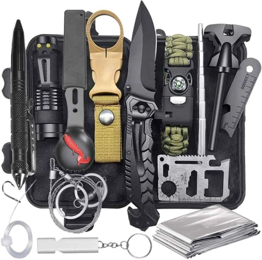 Σετ επιβίωσης για outdoor και καταστάσεις έκτακτης ανάγκης
