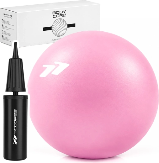 Γυμναστική μπάλα BodyCore 22 cm ροζ - 1 τεμάχιο