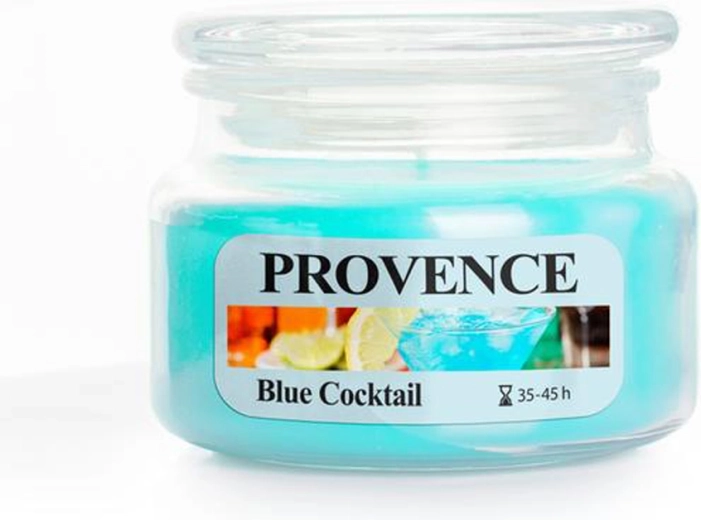 Αρωματικό κερί σε γυαλί PROVENCE Blue Cocktail 45 ώρες