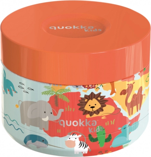 Ανοξείδωτο θερμοδοχείο φαγητού Quokka Whim Map of Life 360 ml