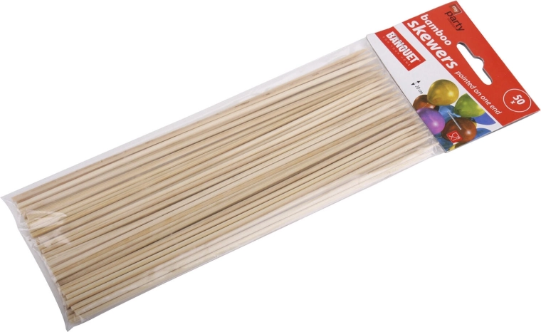 Σουβλάκια από μπαμπού 20 cm (50 τεμ.)