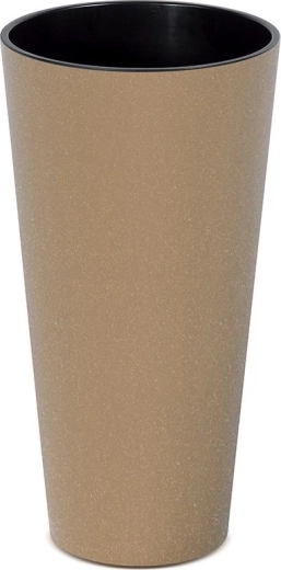 Γλάστρα Tubus Slim Eco Wood με εσωτερικό ένθετο 25 cm – naturo