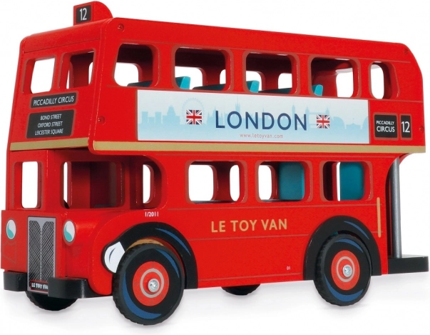 Ξύλινο διώροφο λεωφορείο Le Toy Van London