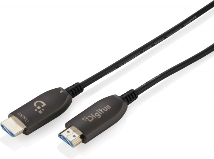 Υβριδικό ενεργό οπτικό καλώδιο HDMI AOC HDMI-A (αρσενικό–αρσενικό) 2.1, 8K/60 Hz, 48 Gb/s, 20 m