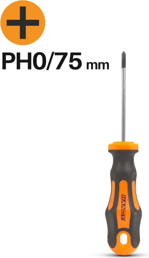 Σταυροκατσάβιδο PH0 75 mm
