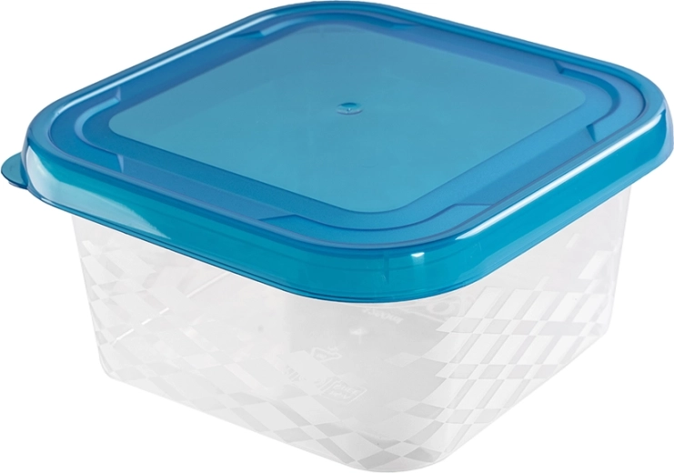 Τετράγωνο δοχείο τροφίμων Blue Box 1,25 l (μπλε)