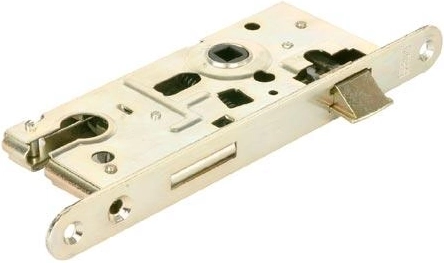 Χωνευτή κλειδαριά κυλίνδρου K105 72/60, δεξιά/αριστερή, λευκός ψευδάργυρος