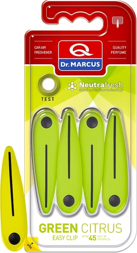 Αποσμητικό χώρου αυτοκινήτου Dr. Marcus Easy Clip Green Citrus