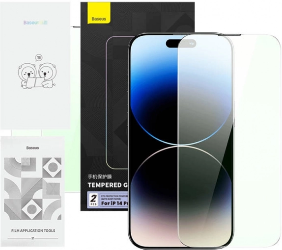 Προστατευτικό γυαλί Baseus Crystal Series για iPhone 14 Pro