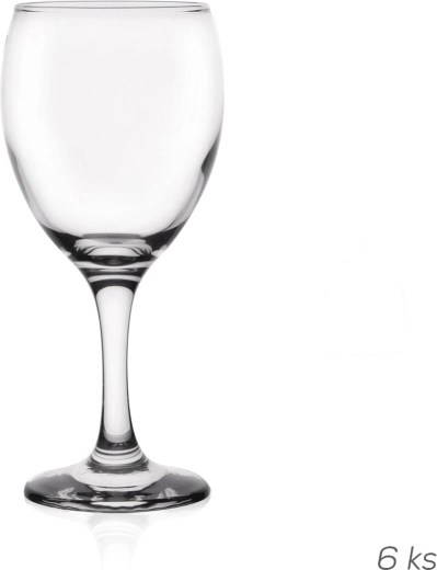 Ποτήρια κρασιού Empire 340 ml (6 τεμ.)