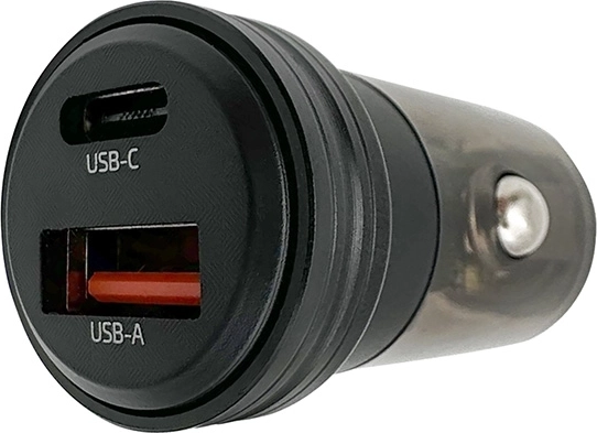 Ταχυφορτιστής αυτοκινήτου Solight 30 W USB-C + USB-A - 1 τεμάχιο