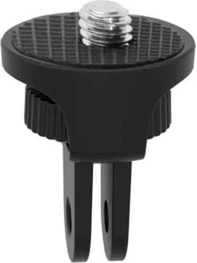 PULUZ αντάπτορας για τρίποδο 1/4" με περιστροφή 360° για action κάμερες, μαύρος - 1 τεμάχιο