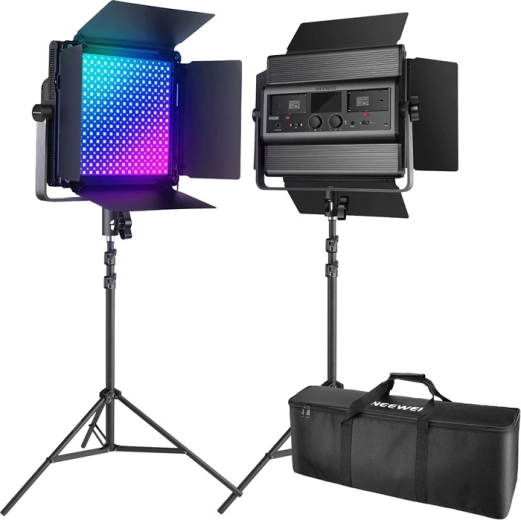 Neewer σετ 2× LED φως RGB1200 60 W