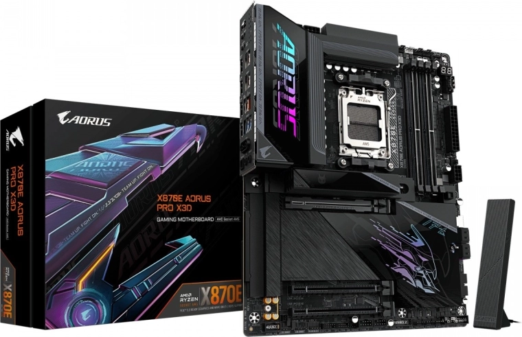 Gigabyte X870E Aorus Pro X3D μητρική πλακέτα AM5