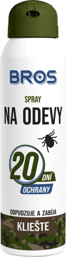 Bros σπρέι για ρούχα κατά των κροτώνων 90 ml
