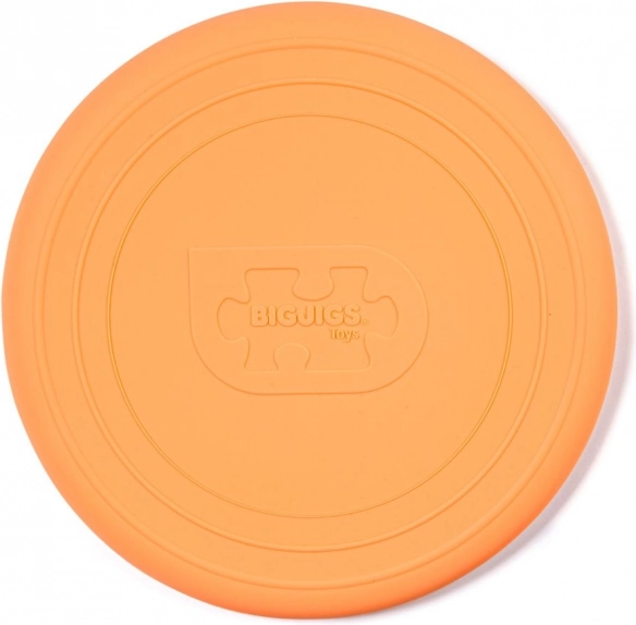 Σιλικονούχο φρίσμπι apricot BIGJIGS TOYS