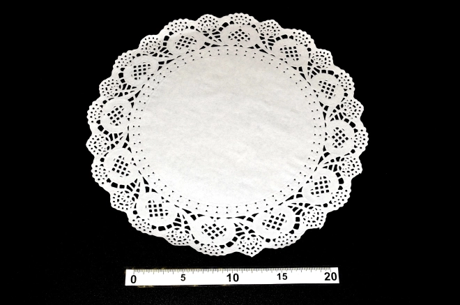 Χάρτινη δαντέλα τούρτας 32 cm, 8 τεμ.