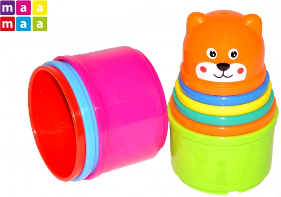 Στοίβαγμα πύργου από κυπελάκια, 9 τεμ.