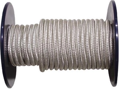 Πολυαμιδικό σχοινί με πυρήνα 10 mm, λευκό, 100 m