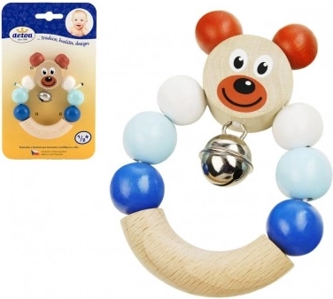 Detoa κουδουνίστρα αρκουδάκι μπλε