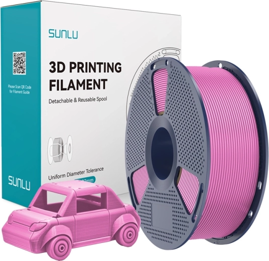 Sunlu νήμα PETG με επιφανειακό φινίρισμα ροζ