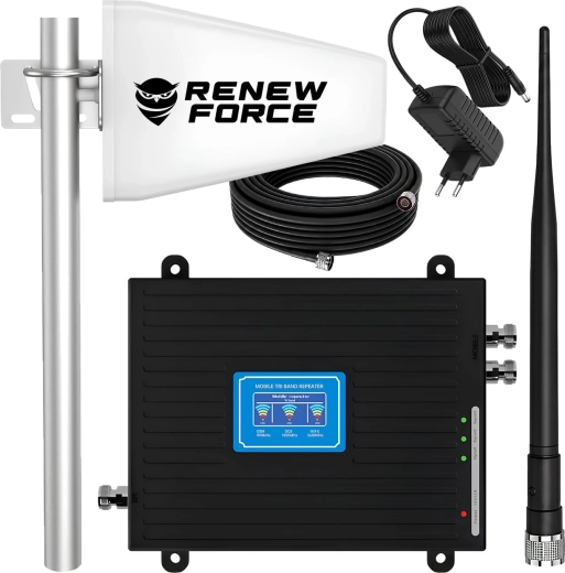 Σετ ενισχυτή σήματος GSM, 3G και 4G LTE Renew Force