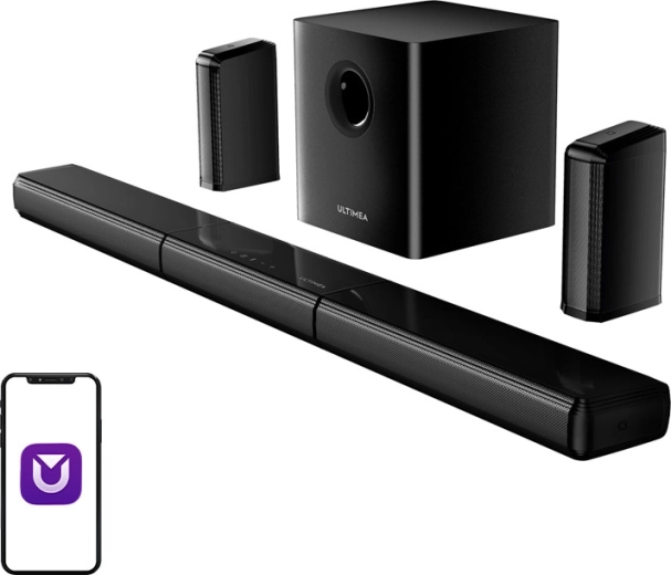 ULTIMEA Apollo S70 Ultra soundbar 7.1 με subwoofer και πίσω ηχεία