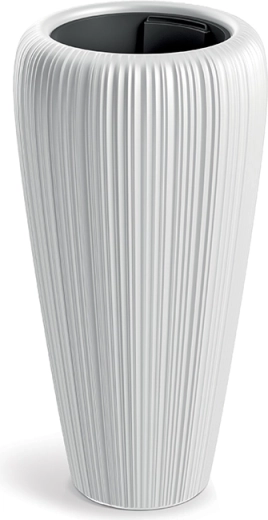 Γλάστρα Orobo λευκή 39,5 cm