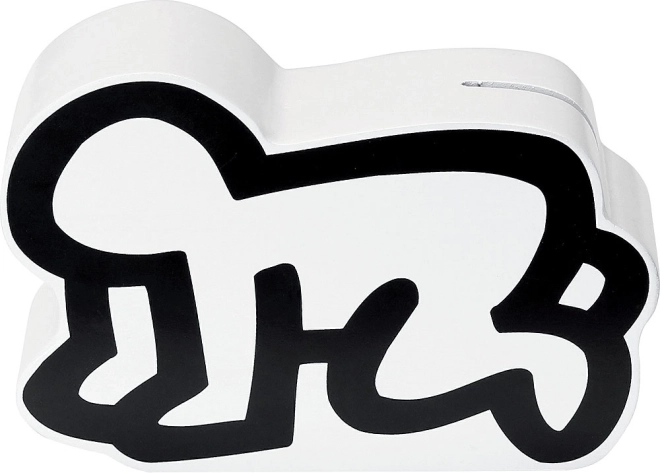 Ξύλινος κουμπαράς KEITH HARING από τη Vilac