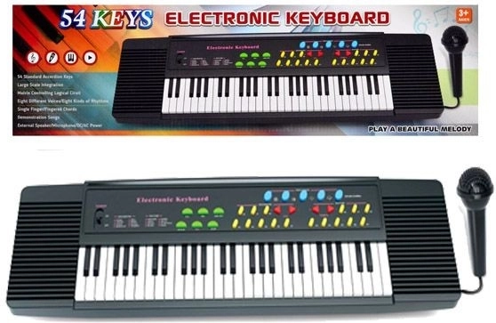 Παιδικό αρμόνιο (keyboard) με μικρόφωνο 50 cm - 1 τεμάχιο