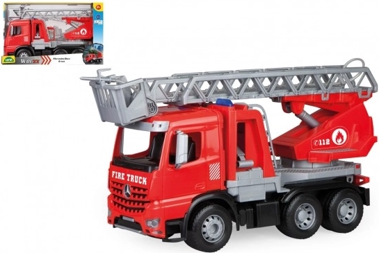 Πυροσβεστικό όχημα MERCEDES-BENZ Arocs με σκάλα και υδροβόλο