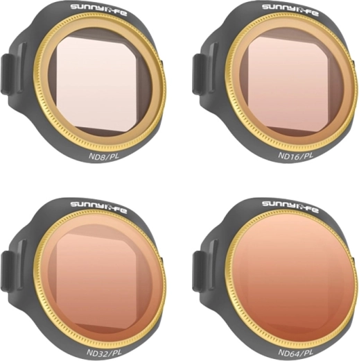 Σετ φίλτρων ND/PL Sunnylife για DJI Mini 5 Pro (ND8/PL, ND16/PL, ND32/PL, ND64/PL)