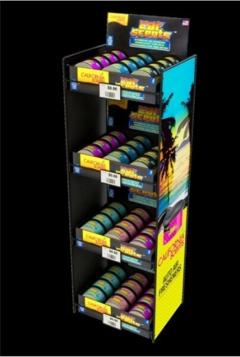 Βάση προβολής για αποσμητικά χώρου California Scents Sidekick Max, 4 επίπεδα (48 τεμ.)