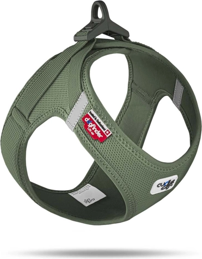 Επιστήθιο για σκύλους Air‑Mesh με κούμπωμα Moss XS