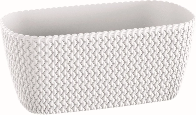 Ζαρντινιέρα Splofy Case 29,7 cm λευκή
