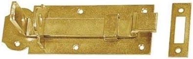 Ασφαλιζόμενη σύρτη τύπου Z 120 × 45 × 5 mm, γαλβανισμένος κίτρινος ψευδάργυρος
