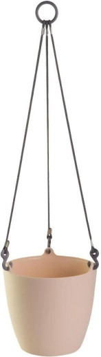 Κρεμαστή γλάστρα Ariella 21 cm ροζ