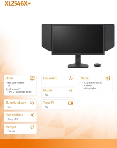 Gaming οθόνη BenQ XL2546X, 24,5" LED, 1 ms, HDMI