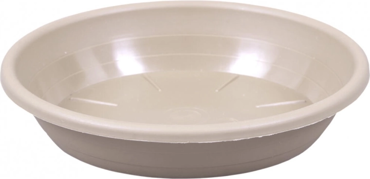 Πιατάκι για γλάστρα Sakura Modern 22 cm ανοιχτό καφέ