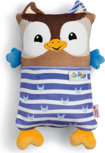 Nici Cosidoos λούτρινη κουκουβάγια διπλής όψης 30 × 20 cm