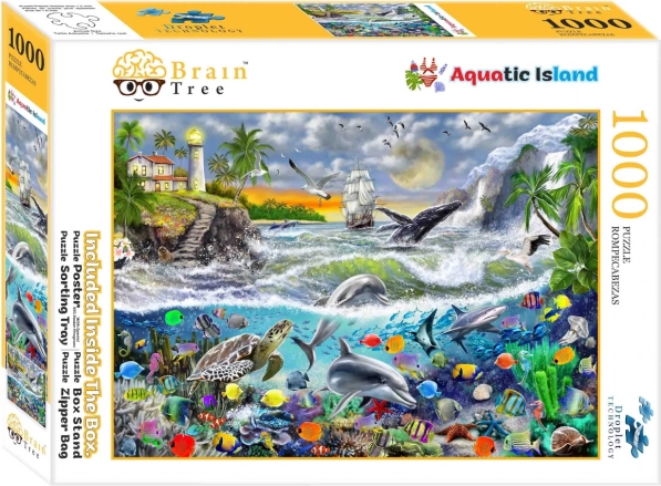 Παζλ Island Bay από την Brain Tree 1000 κομμάτια
